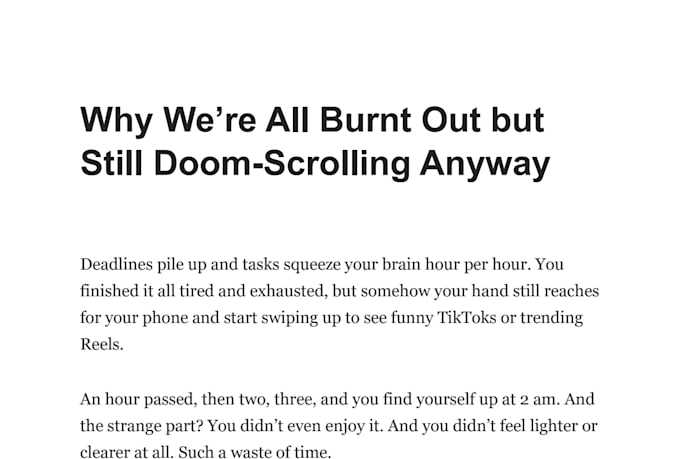write engaging educational blog posts and articles